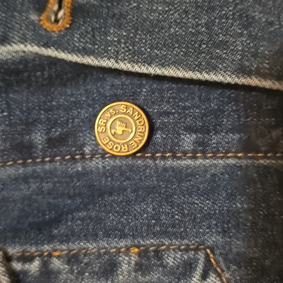 SANDRINE ROSE Denim jacket - Picture 4 of 9